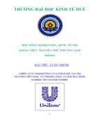 Chiến lược marketing của unilever tại thị trường việt nam sự thành công và bài học kinh nghiệm cho doanh nghiệp
