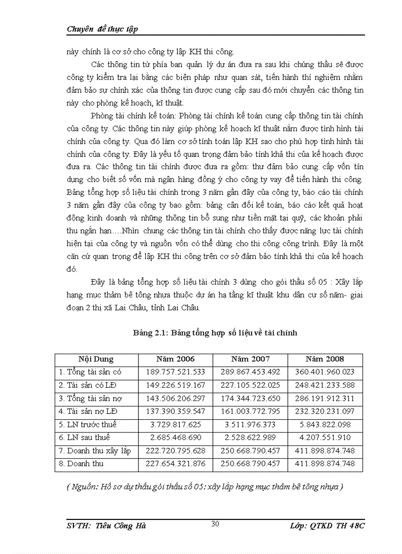 image for page Hoàn thiện công tác lập kế hoạch thi công tại công ty đầu tư xây dựng Quyết Tiến