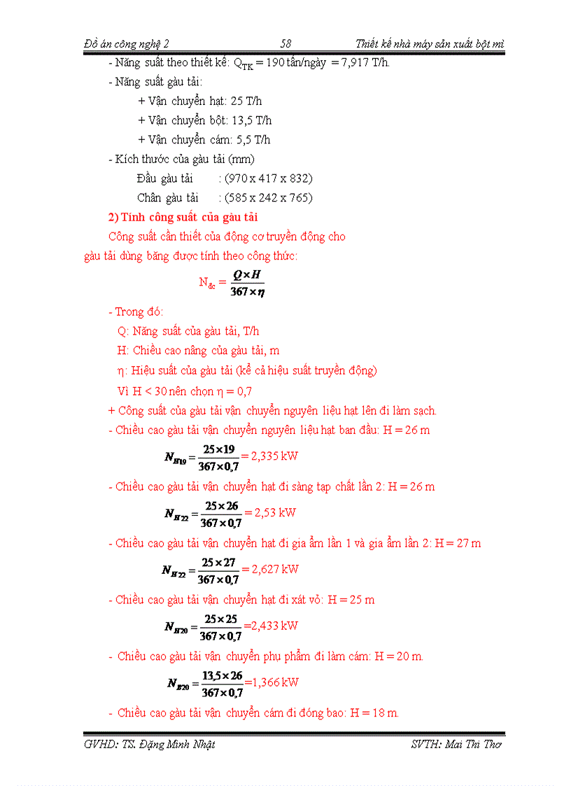 image for page Thiết kế nhà máy sản xuất bột mì theo phương pháp khô
