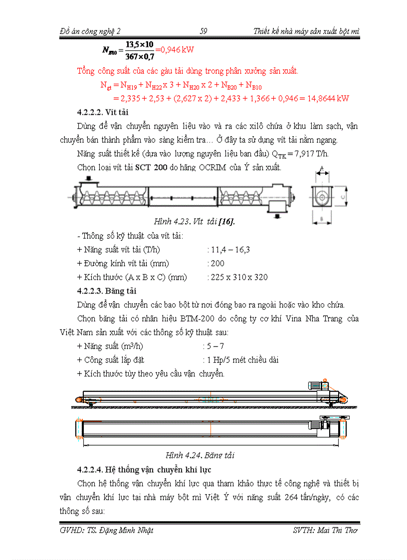 image for page Thiết kế nhà máy sản xuất bột mì theo phương pháp khô