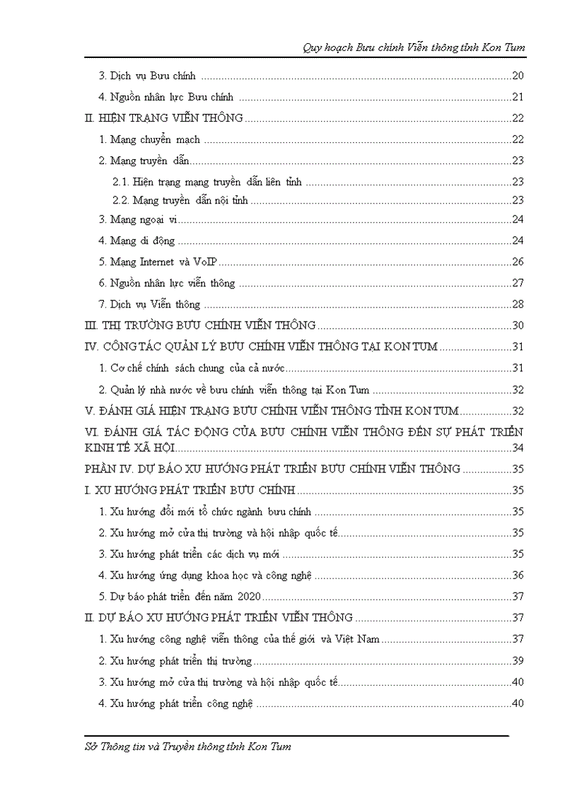 image for page Quy hoạch tổng thể phát triển bưu chính viễn thông tỉnh kon tum giai đoạn 2008 2015 và định hướng đến năm 2020