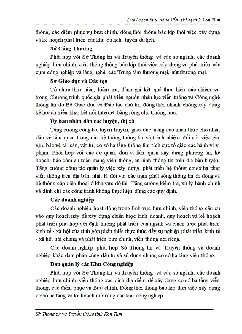 image for page Quy hoạch tổng thể phát triển bưu chính viễn thông tỉnh kon tum giai đoạn 2008 2015 và định hướng đến năm 2020