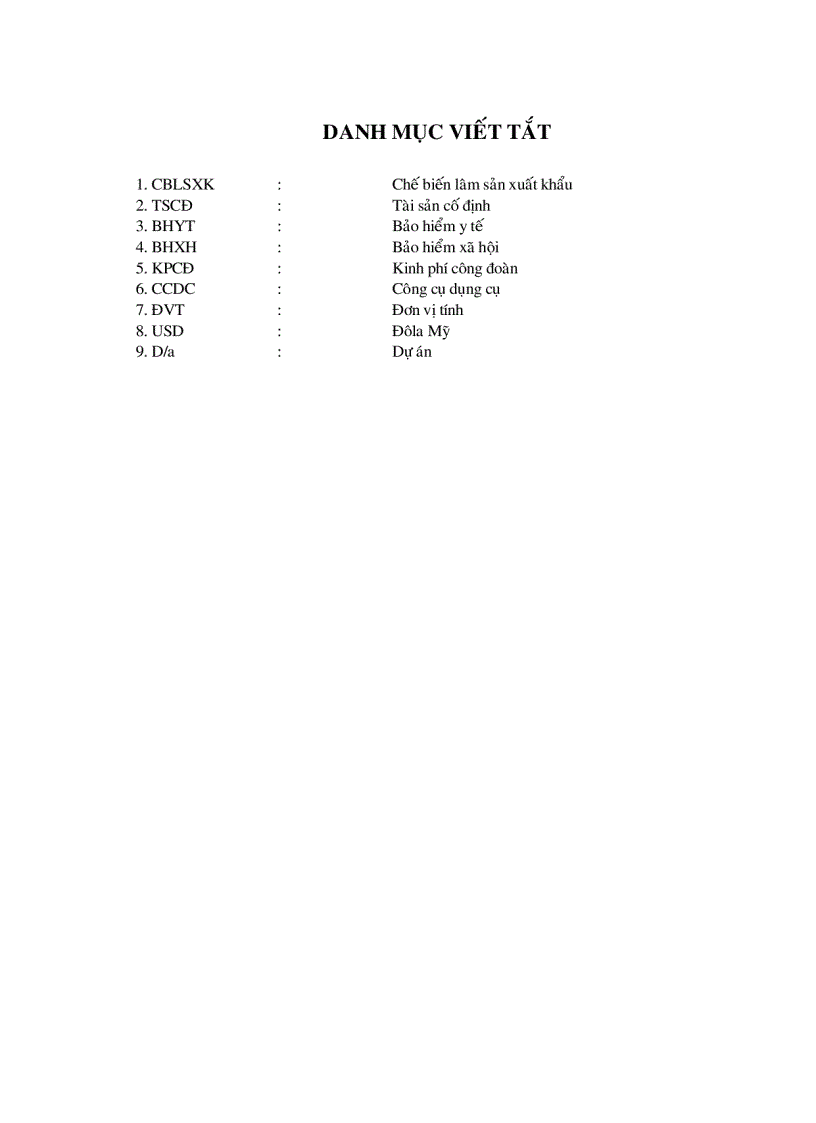 image for page Phân tích giá thành và các biện pháp hạ giá thành sản phẩm tại Xí nghiệp Chế Biến Lâm Sản Xuất Khẩu