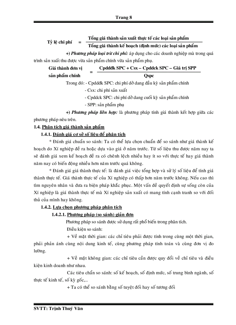 image for page Phân tích giá thành và các biện pháp hạ giá thành sản phẩm tại Xí nghiệp Chế Biến Lâm Sản Xuất Khẩu