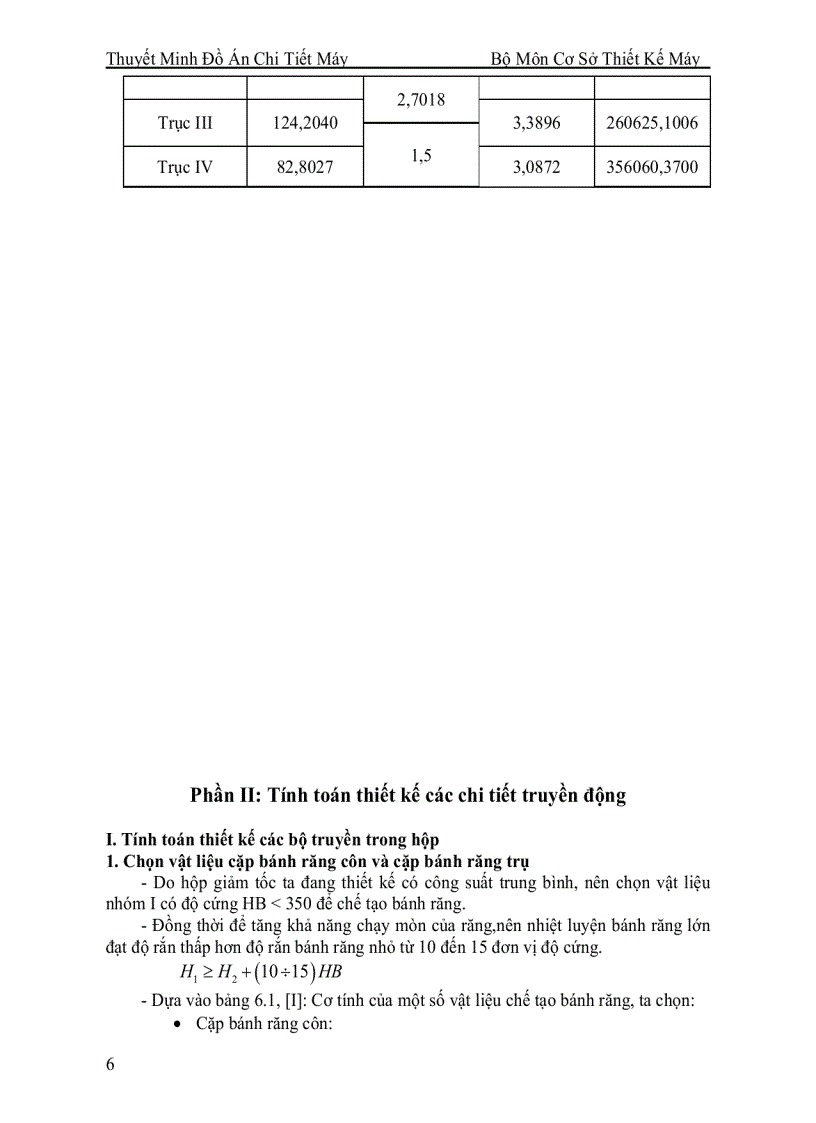image for page ĐỒ ÁN CHI TIẾT MÁY Thiết kế hệ dẫn động băng tải gồm hộp giảm tốc 2 cấp bánh răng nối với một bộ truyền ngoài hộp Bánh răng côn trụ 2 cấp