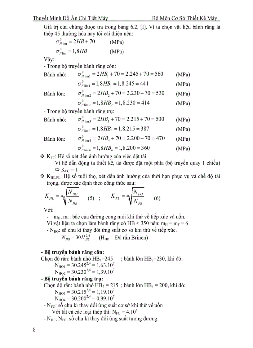 image for page ĐỒ ÁN CHI TIẾT MÁY Thiết kế hệ dẫn động băng tải gồm hộp giảm tốc 2 cấp bánh răng nối với một bộ truyền ngoài hộp Bánh răng côn trụ 2 cấp