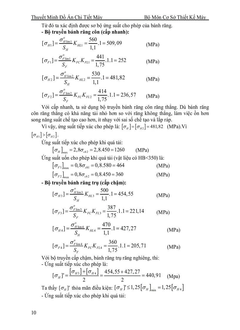image for page ĐỒ ÁN CHI TIẾT MÁY Thiết kế hệ dẫn động băng tải gồm hộp giảm tốc 2 cấp bánh răng nối với một bộ truyền ngoài hộp Bánh răng côn trụ 2 cấp