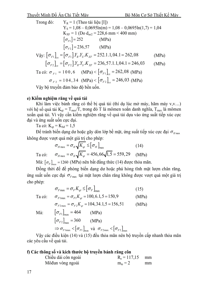 image for page ĐỒ ÁN CHI TIẾT MÁY Thiết kế hệ dẫn động băng tải gồm hộp giảm tốc 2 cấp bánh răng nối với một bộ truyền ngoài hộp Bánh răng côn trụ 2 cấp