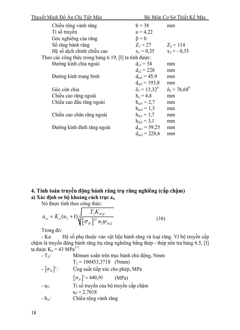 image for page ĐỒ ÁN CHI TIẾT MÁY Thiết kế hệ dẫn động băng tải gồm hộp giảm tốc 2 cấp bánh răng nối với một bộ truyền ngoài hộp Bánh răng côn trụ 2 cấp