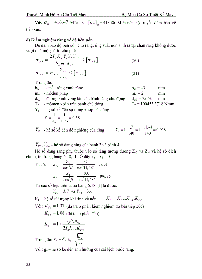 image for page ĐỒ ÁN CHI TIẾT MÁY Thiết kế hệ dẫn động băng tải gồm hộp giảm tốc 2 cấp bánh răng nối với một bộ truyền ngoài hộp Bánh răng côn trụ 2 cấp
