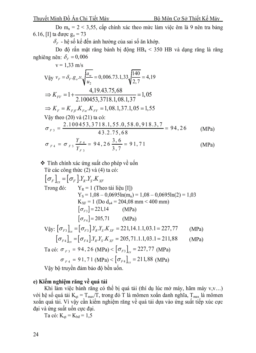 image for page ĐỒ ÁN CHI TIẾT MÁY Thiết kế hệ dẫn động băng tải gồm hộp giảm tốc 2 cấp bánh răng nối với một bộ truyền ngoài hộp Bánh răng côn trụ 2 cấp