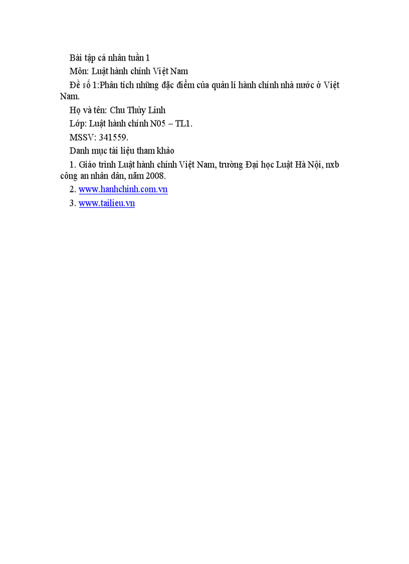 image for page Đặc điểm của quản lý hành chính nhà nước