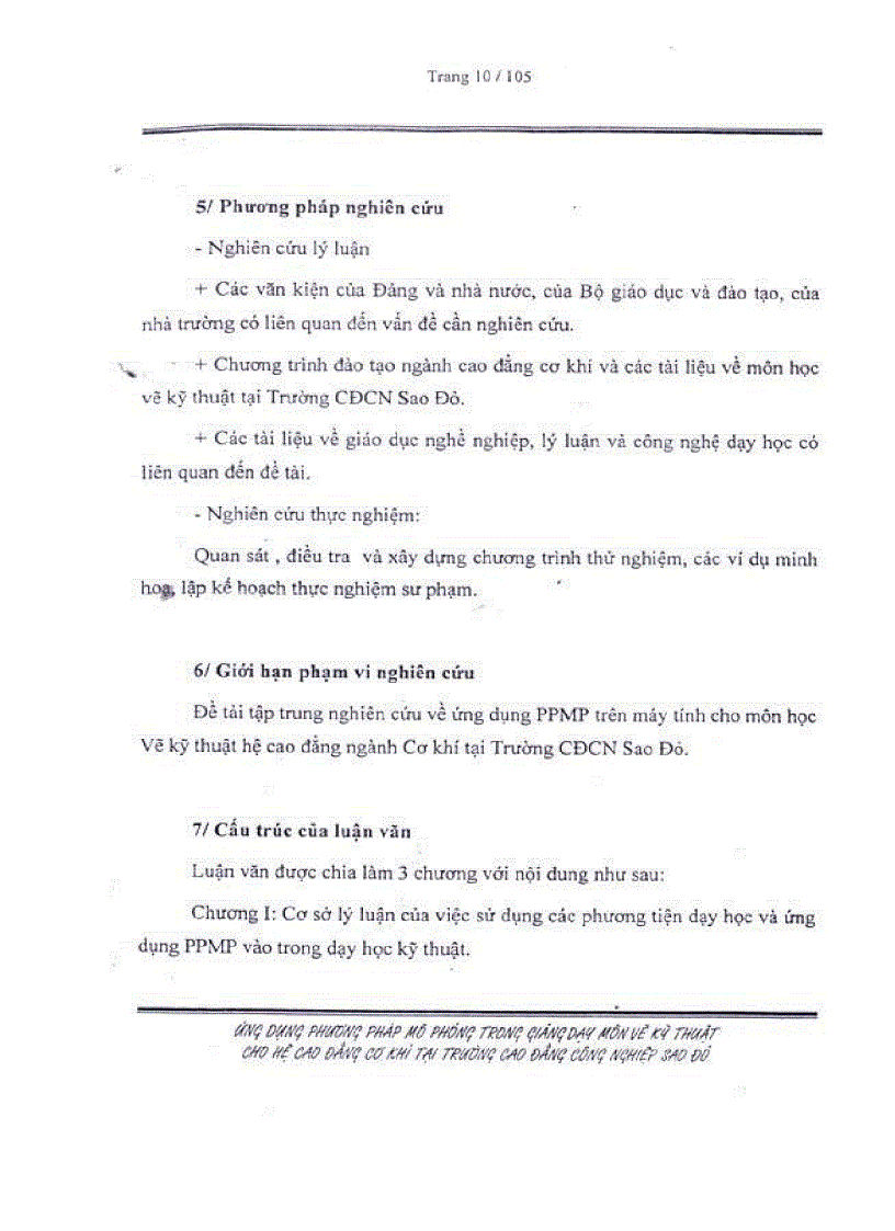 image for page Ứng dụng phương pháp mô phỏng trong giảng dạy môn vẽ kỹ thuật cho hệ cao đẳng cơ khí tại Trường Cao Đẳng Công Nghiệp Sao Đỏ
