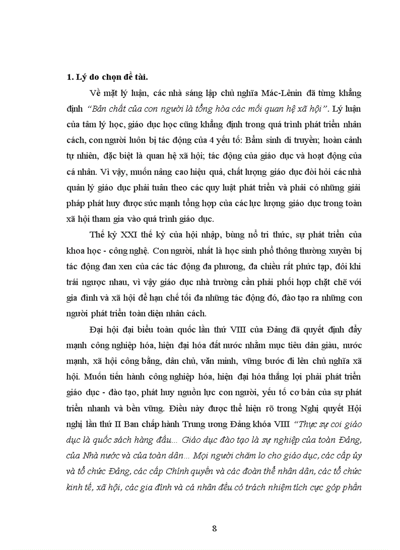 image for page Biện pháp quản lý của lãnh đạo trường trung học phổ thông về việc phối hợp giữa nhà trường gia đình và xã hội trong giáo dục ở thành phố thái bình hiện nay