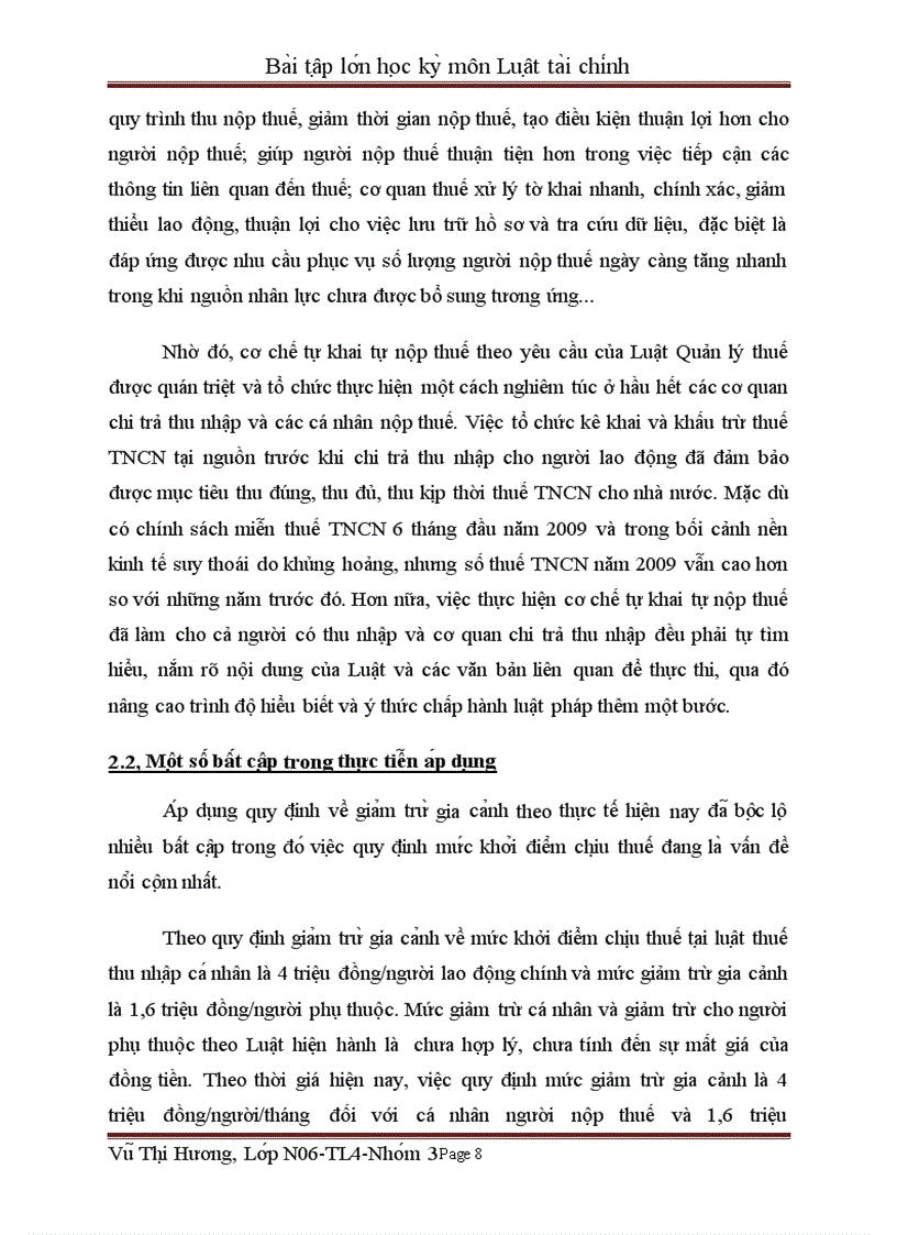 image for page Bài tập lớn học kỳ môn Luật tài chính giảm trừ gia cảnh trong luật thuế thu nhập cá nhân