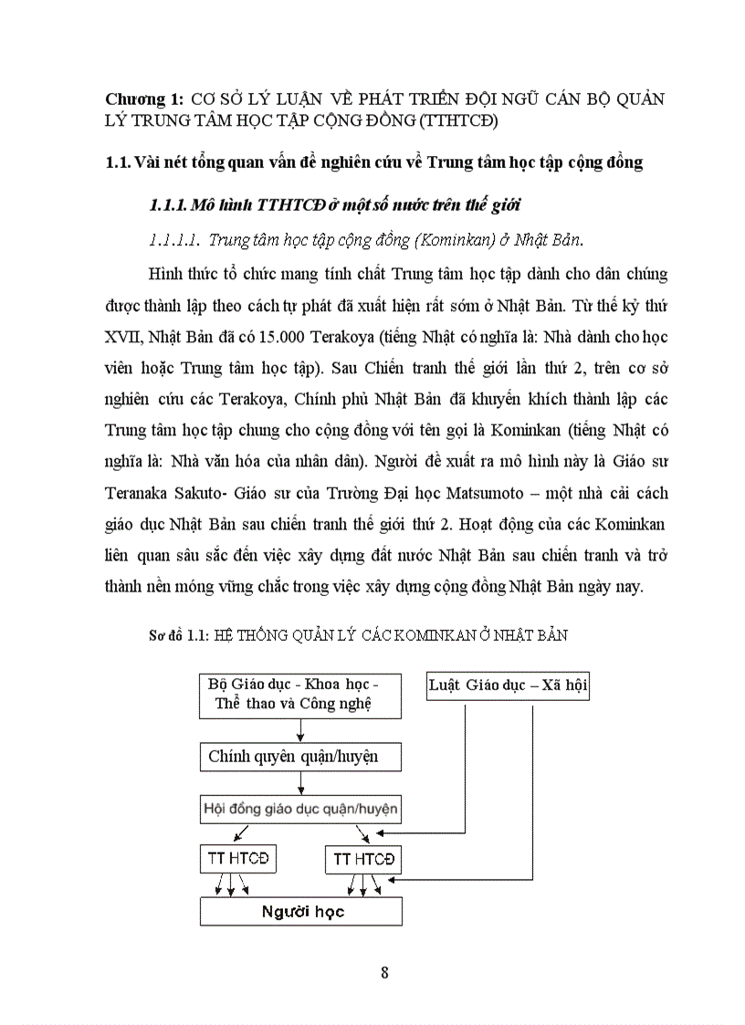 image for page Phát triển đội ngũ cán bộ quản lý các trung tâm học tập cộng đồng trên địa bàn huyện Yên Hưng tỉnh Quảng Ninh