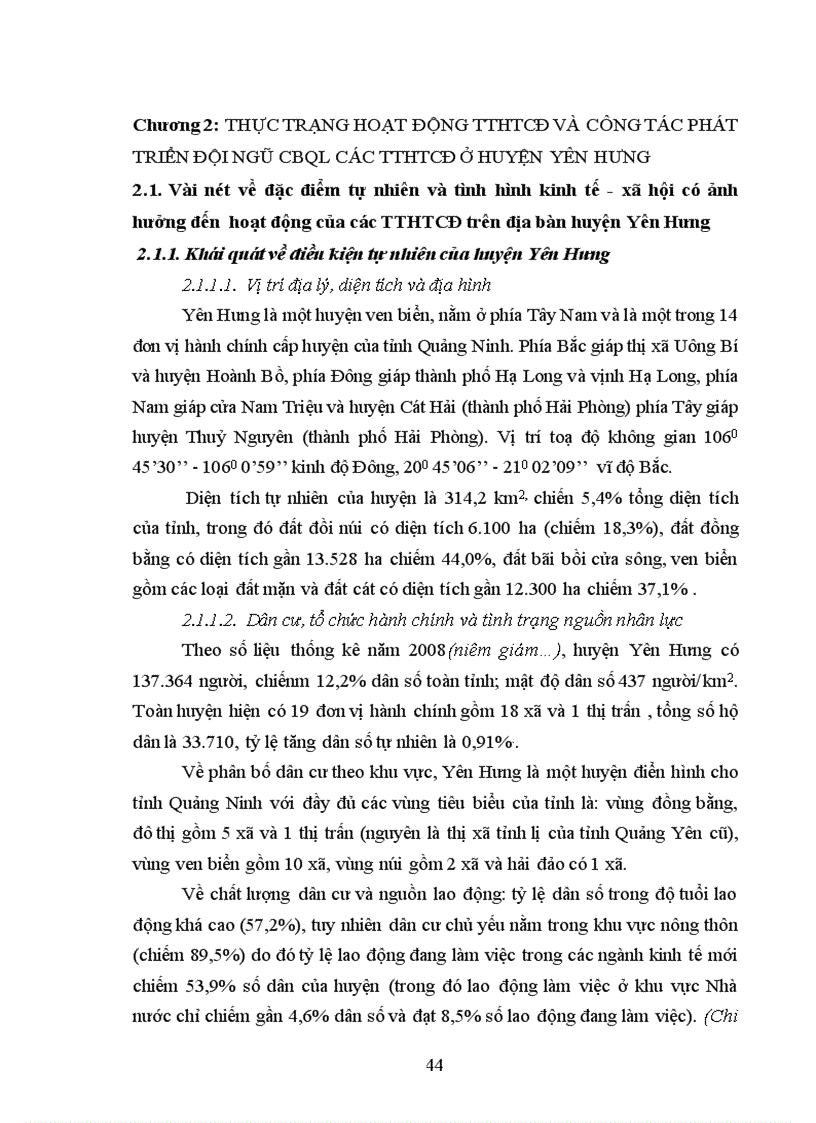 image for page Phát triển đội ngũ cán bộ quản lý các trung tâm học tập cộng đồng trên địa bàn huyện Yên Hưng tỉnh Quảng Ninh