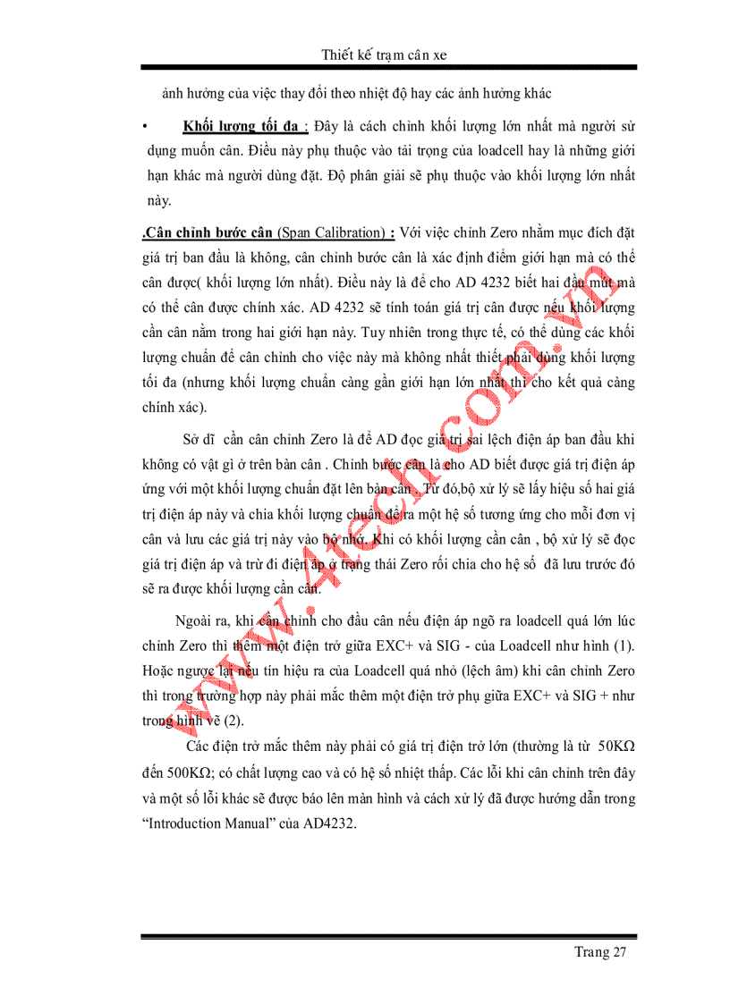 image for page Thiết kế trạm cân xe