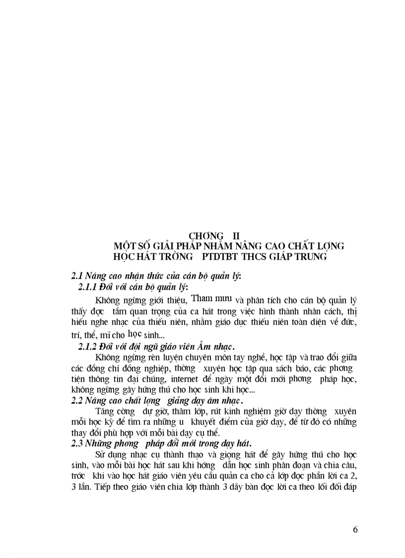 image for page Một số biện pháp nâng cao chất lượng học hát của học sinh khối lớp 9