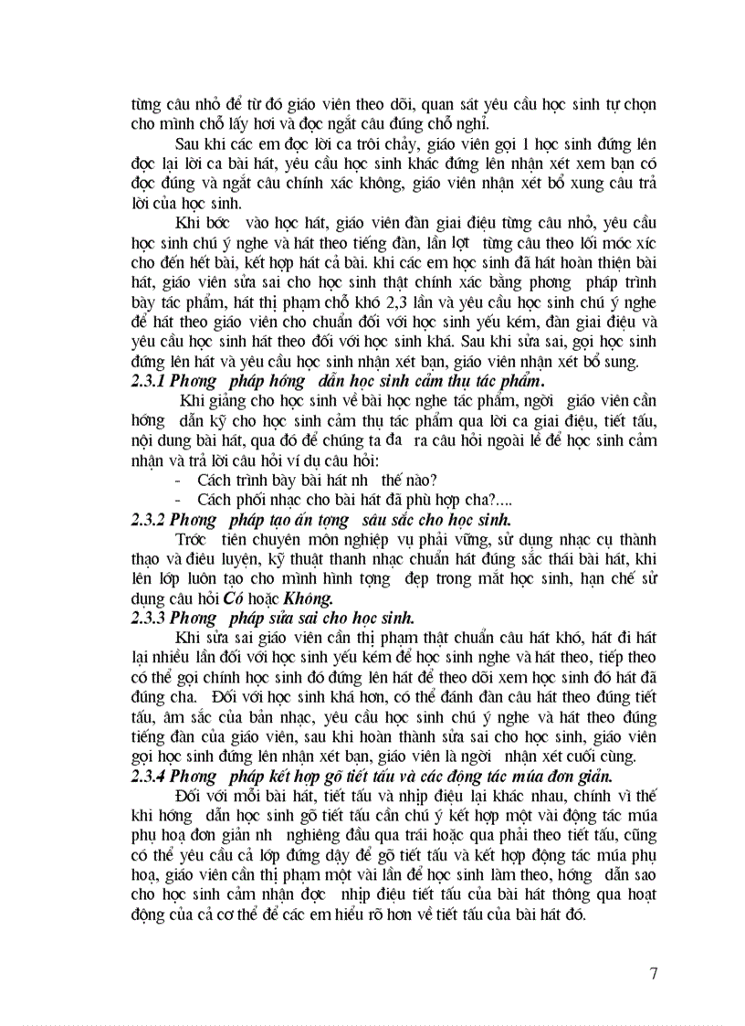 image for page Một số biện pháp nâng cao chất lượng học hát của học sinh khối lớp 9