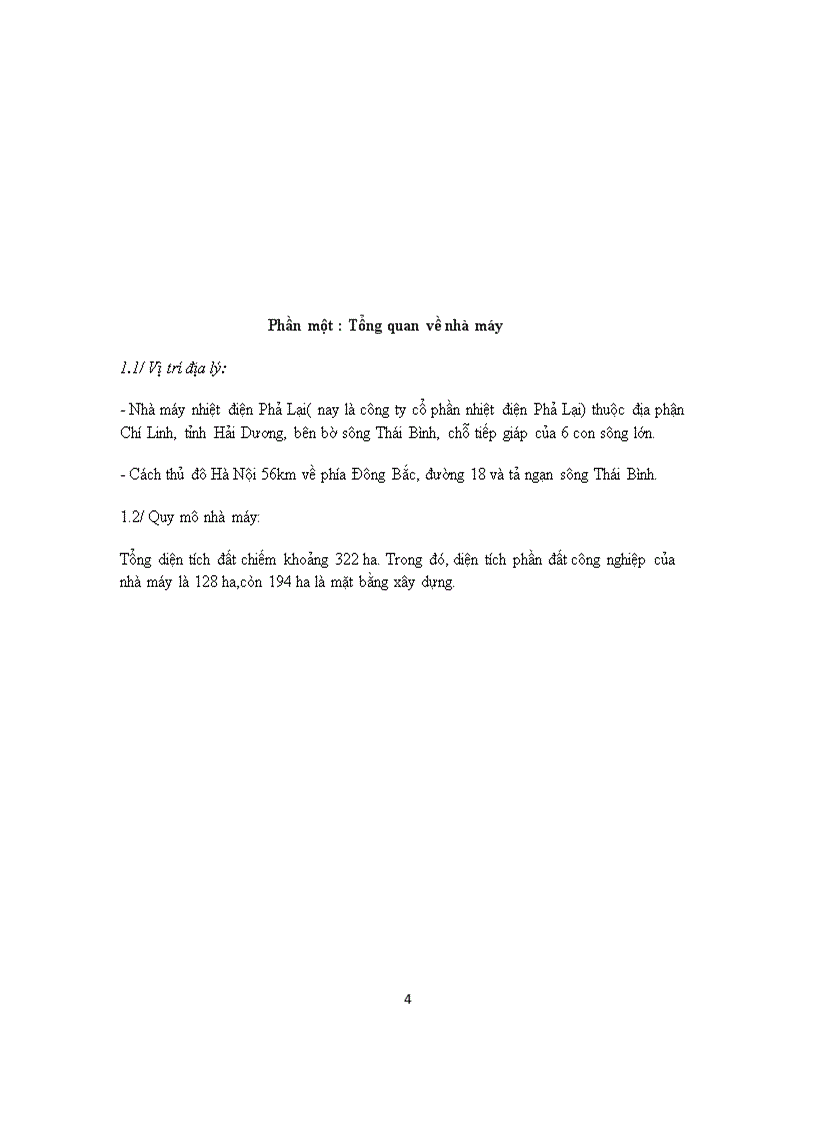 image for page Báo cáo đi thực tập nhận thức nhà máy nhiệt điện Phả Lại