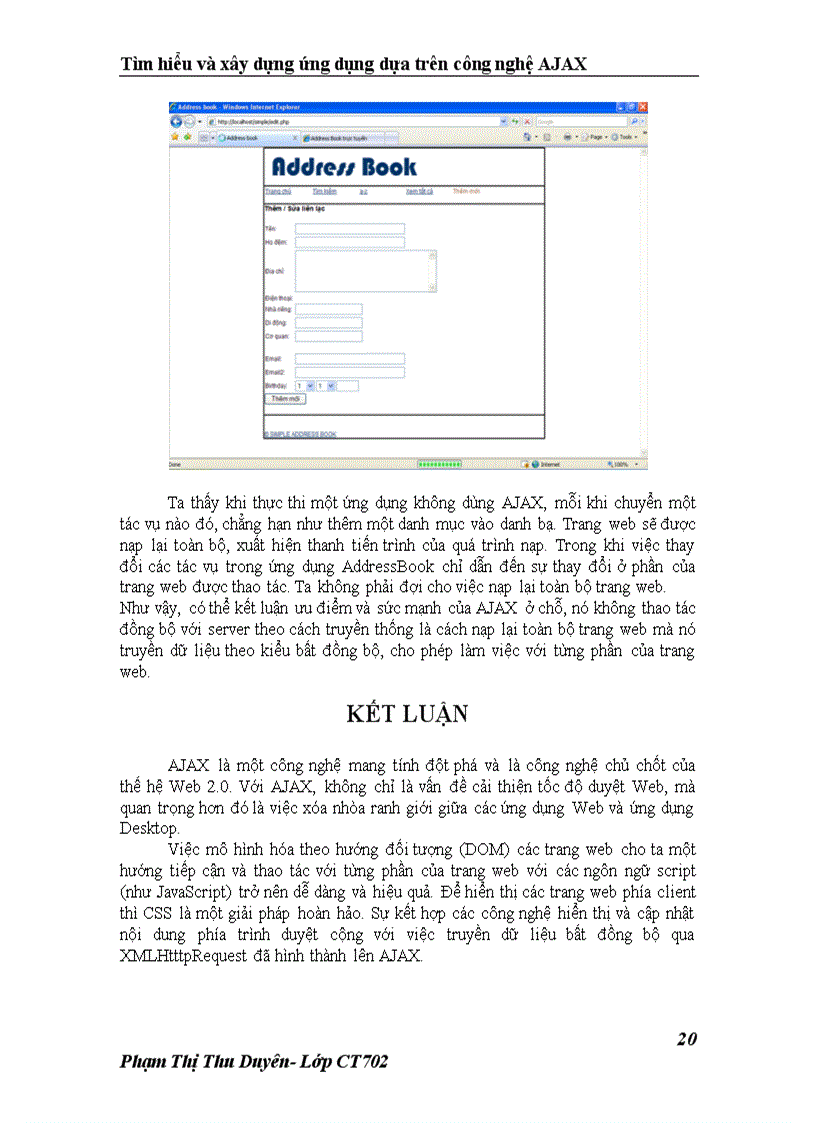image for page Tìm hiểu và xây dựng ứng dụng dựa trên công nghệ ajax