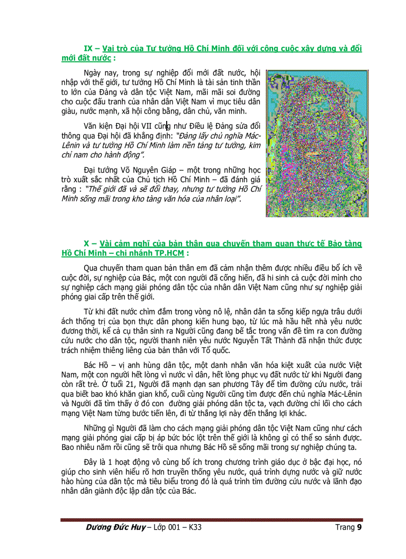 image for page Bài thu hoạch tham quan bảo tàng Hồ Chí Minh về xây dựng Đảng ta thực sự trong sạch vững mạnh là đạo đức là văn minh