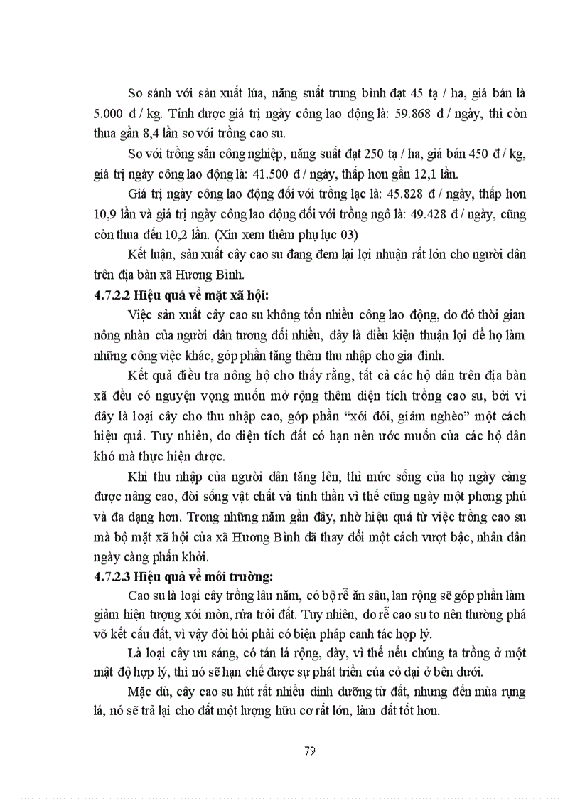 image for page Đánh giá đất phục vụ cho việc phát triển cây cao su trên địa bàn xã Hương Bình huyện Hương Trà tỉnh Thừa Thiên Huế