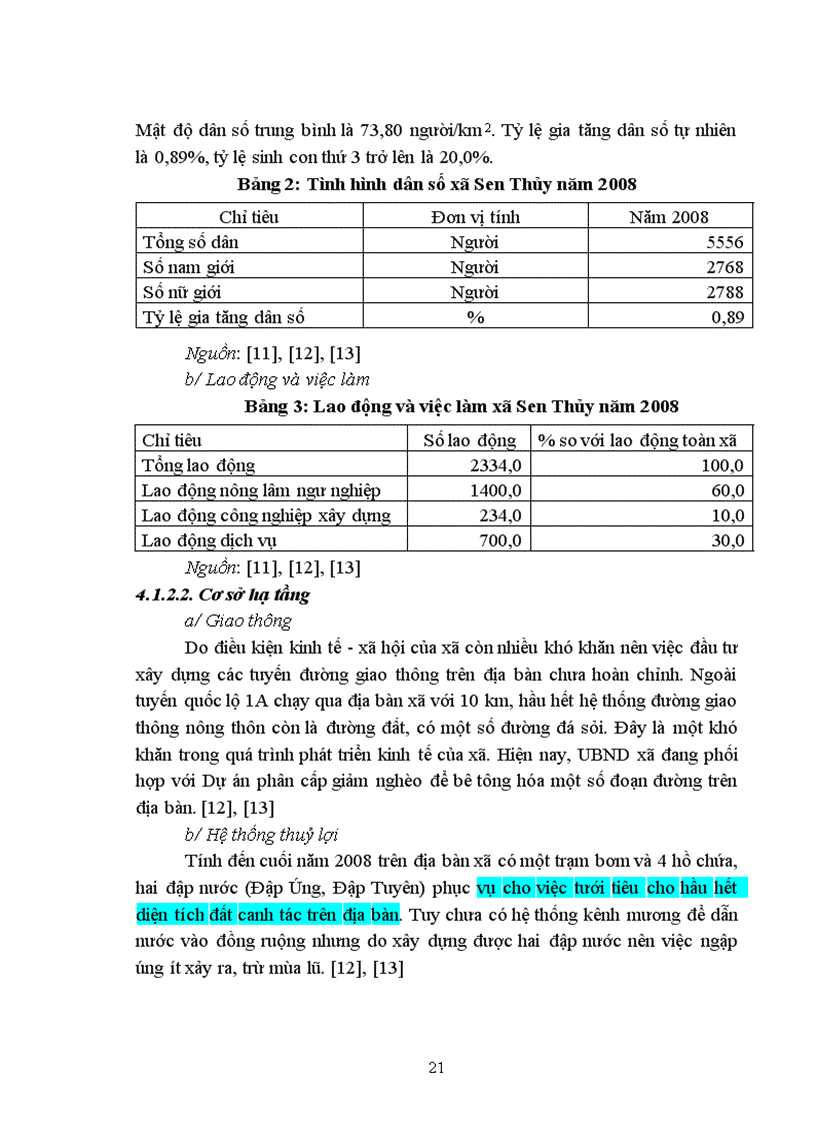 image for page Đánh giá hiện trạng sử dụng đất nông nghiệp của xã Sen Thủy huyện Lệ Thủy tỉnh Quảng Bình Đề xuất một số giải pháp sử dụng đất bền vững