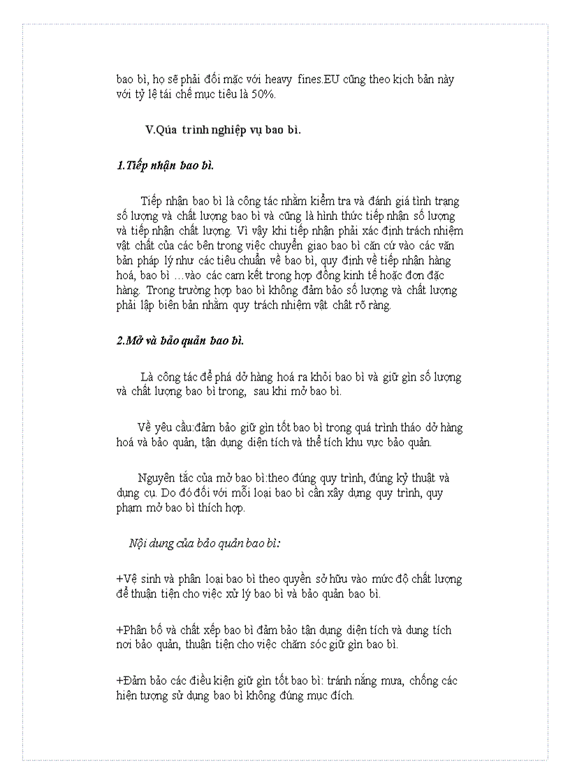 image for page Chuỗi cung ứng Logistics Bao bì