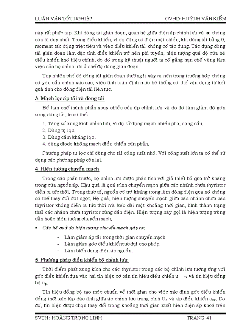 image for page Các phương pháp điều khiển động cơ một chiều kích từ độc lập