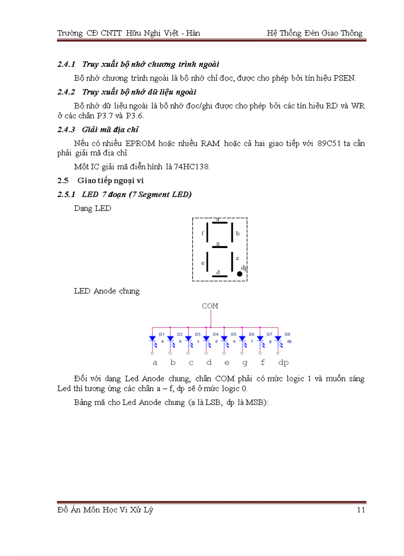 image for page Hệ thống điều khiển đèn giao thông lập trinh C