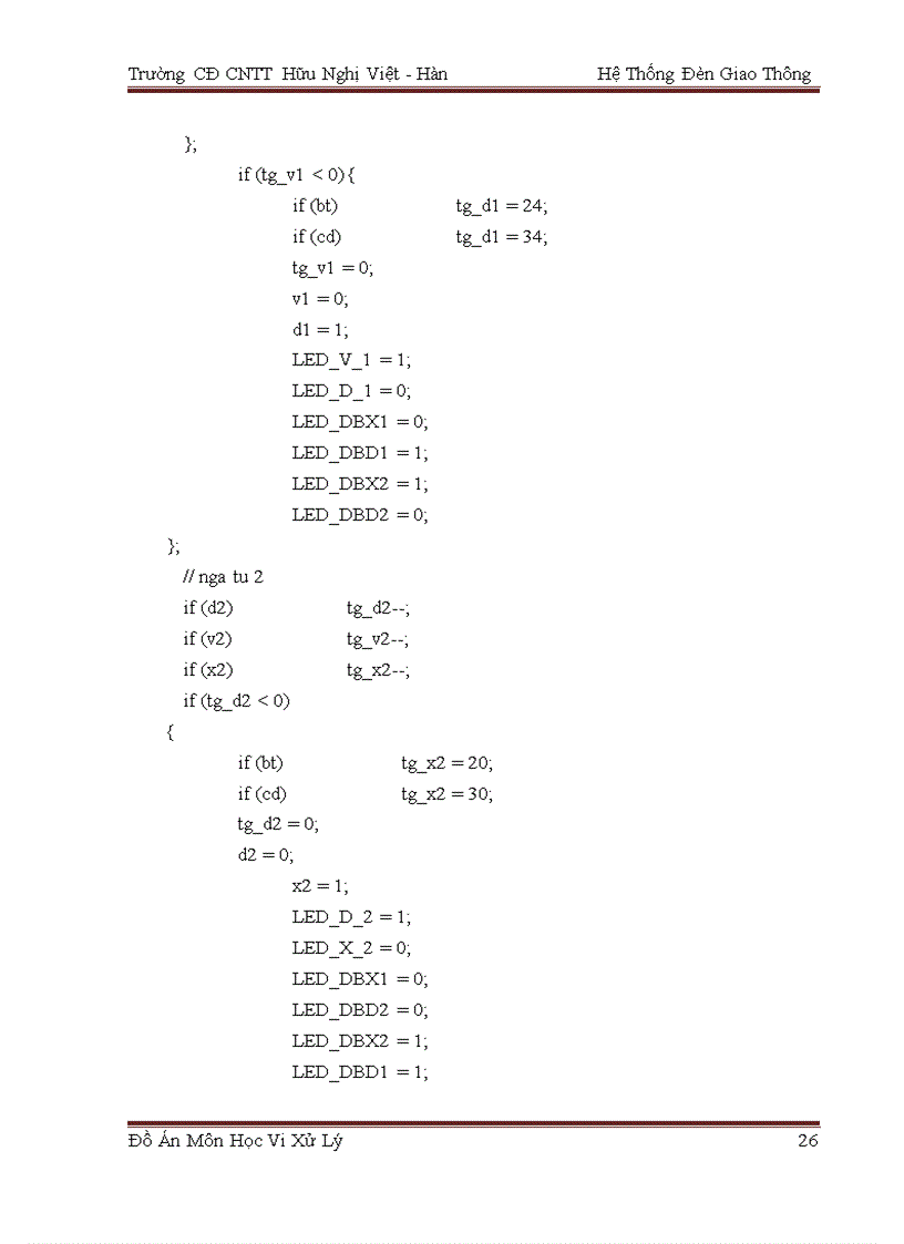 image for page Hệ thống điều khiển đèn giao thông lập trinh C