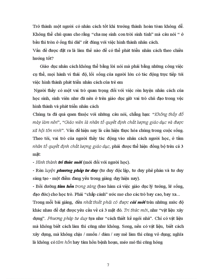 image for page Những nhân tố ảnh hưởng đến sự hình thành và phát triển nhân cách