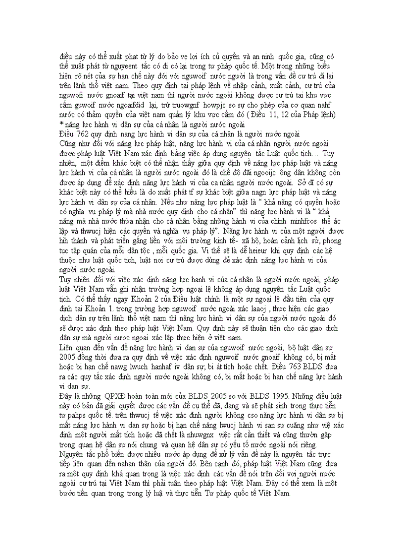 image for page Chứng minh quy phạm xung đột là loại quy phạm được sử dụng rất phổ biến để điều chỉnh các quan hệ dân sự theo nghĩa rộng có yếu tố nước ngoài trong Khóa luận tốt nghiệp lê thị bích thủ