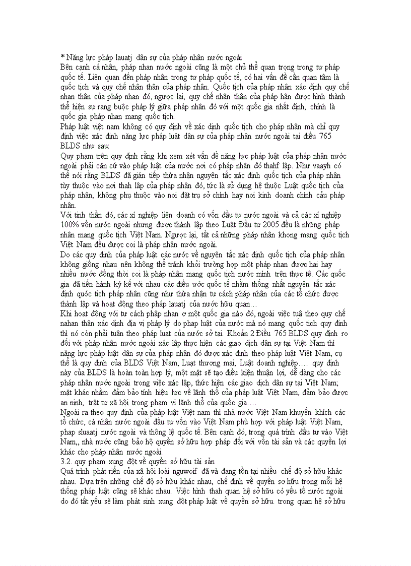 image for page Chứng minh quy phạm xung đột là loại quy phạm được sử dụng rất phổ biến để điều chỉnh các quan hệ dân sự theo nghĩa rộng có yếu tố nước ngoài trong Khóa luận tốt nghiệp lê thị bích thủ