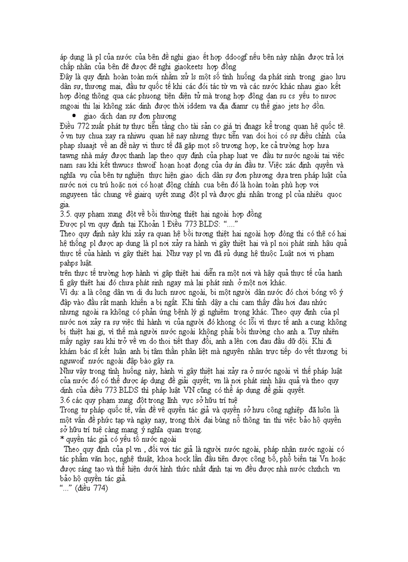 image for page Chứng minh quy phạm xung đột là loại quy phạm được sử dụng rất phổ biến để điều chỉnh các quan hệ dân sự theo nghĩa rộng có yếu tố nước ngoài trong Khóa luận tốt nghiệp lê thị bích thủ