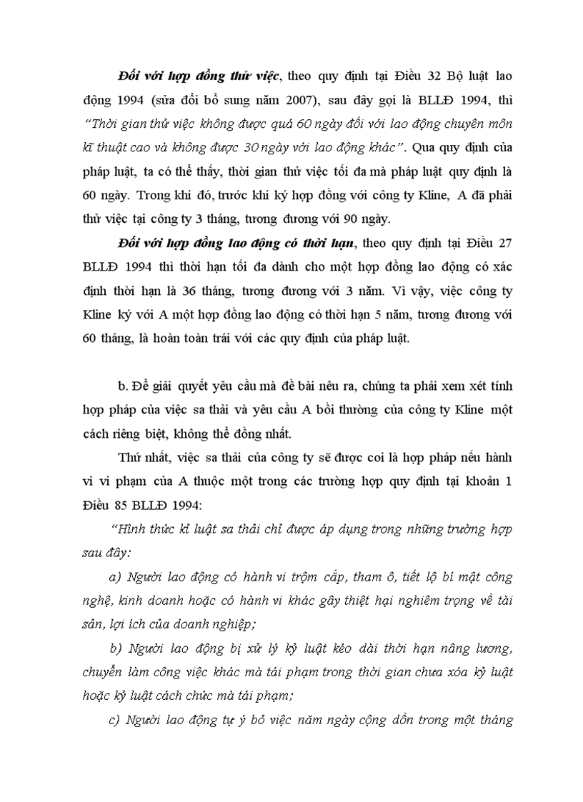 image for page Cơ chế giải quyết tranh chấp lao động tập thể về quyền bài tập bài tập học kỳ lao động