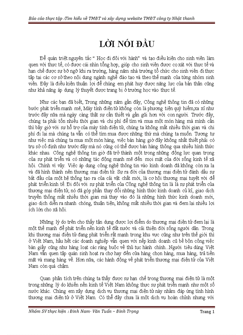 image for page Tìm hiểu về thương mại điện tử và xây dựng website tmđt cho một công ty