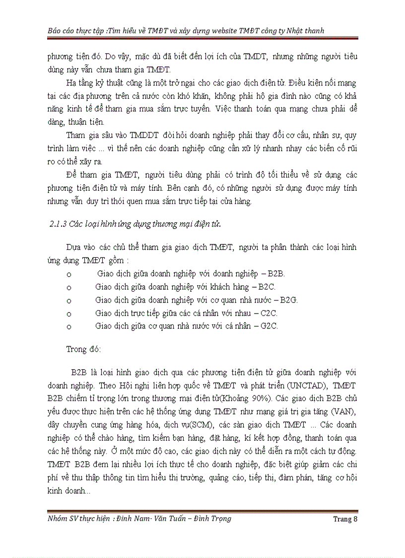 image for page Tìm hiểu về thương mại điện tử và xây dựng website tmđt cho một công ty