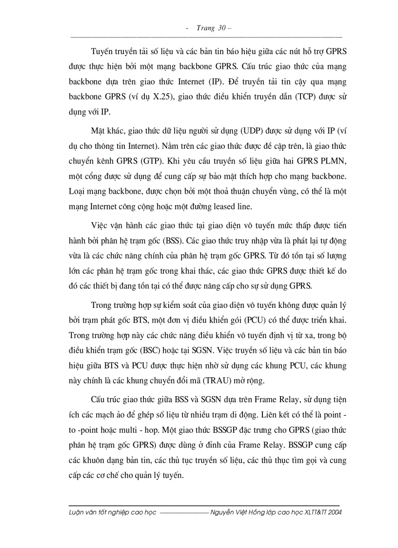 image for page Nghiên cứu triển khai công nghệ WIMAX và áp dụng cho mô hình dịch vụ mạng không dây băng rộng thành phố Hà Nội