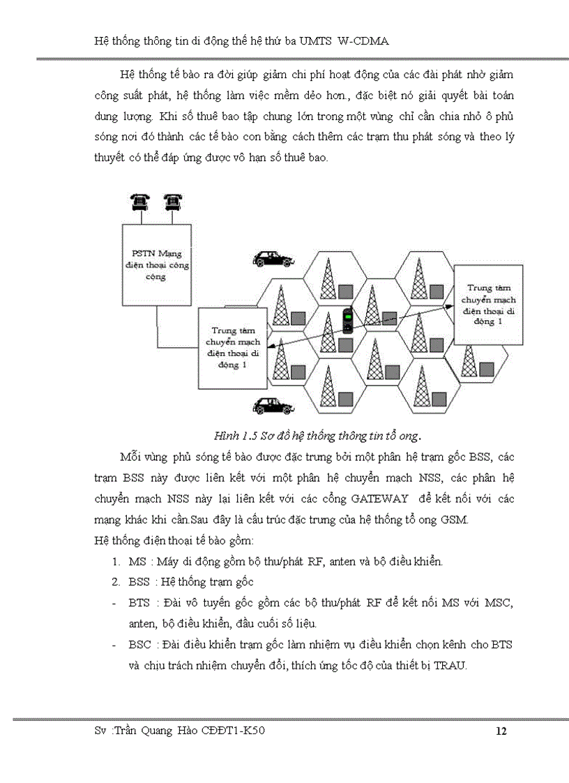 image for page Hệ thống thông tin di động thế hệ thứ ba UMTS W CDMA