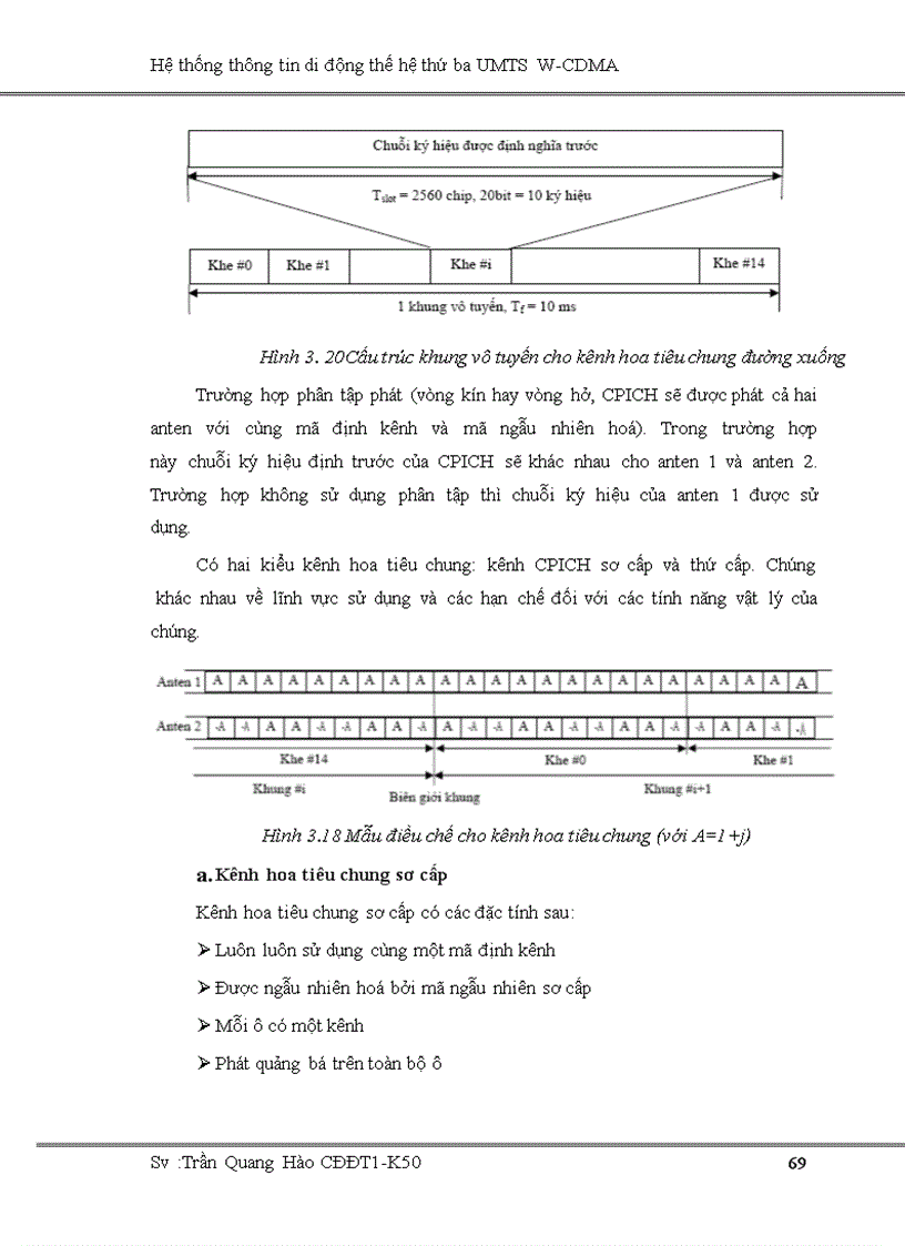 image for page Hệ thống thông tin di động thế hệ thứ ba UMTS W CDMA