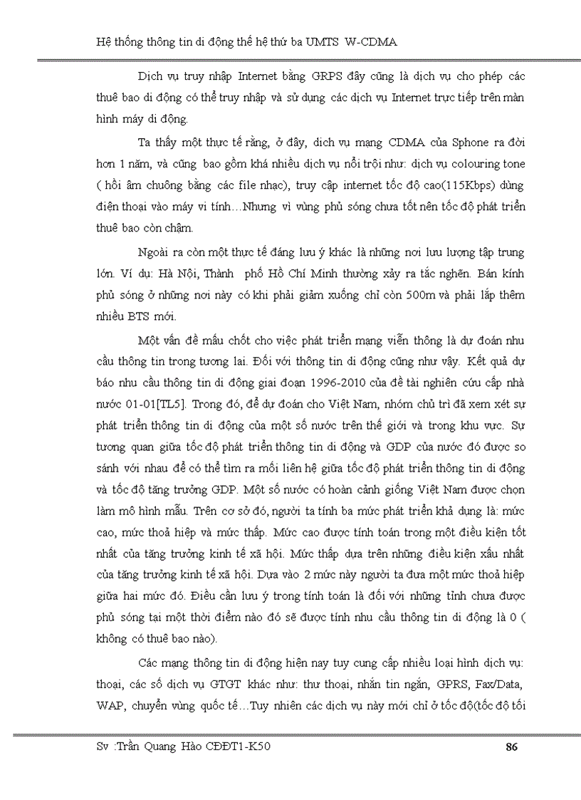 image for page Hệ thống thông tin di động thế hệ thứ ba UMTS W CDMA