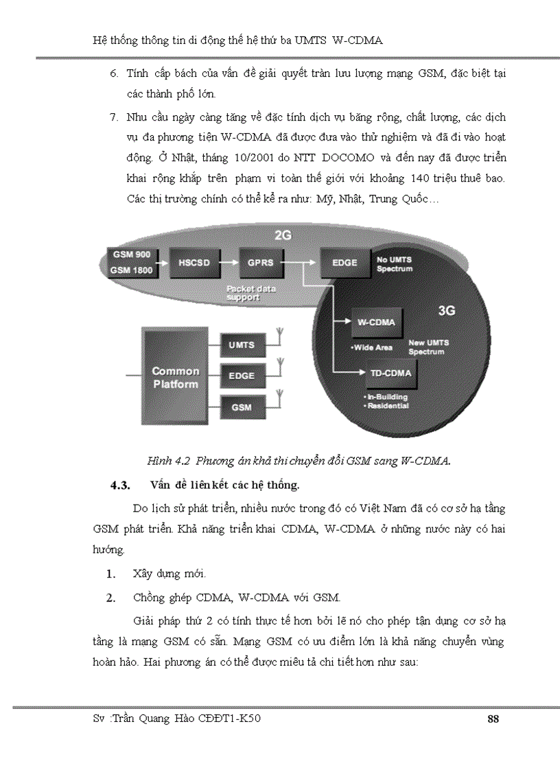 image for page Hệ thống thông tin di động thế hệ thứ ba UMTS W CDMA