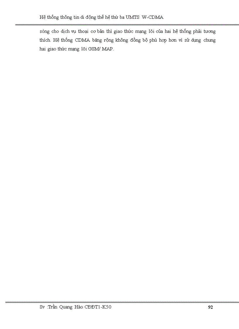 image for page Hệ thống thông tin di động thế hệ thứ ba UMTS W CDMA