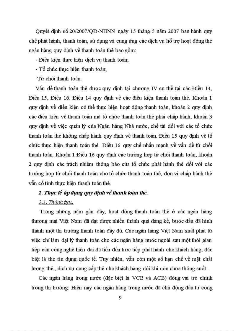 image for page Ngân hàng nhóm Những yêu cầu đối với các chủ thể trong việc mở và sử dụng tài khoản thanh toán tại các trung gian thanh toán và thực tế áp dụng các quy định về thanh toán thẻ
