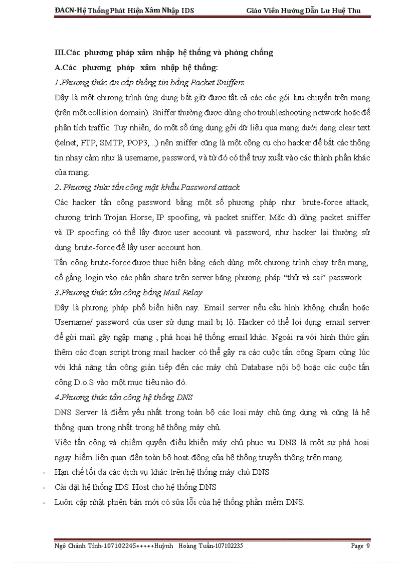 image for page Hệ thống phát hiện xâm nhập ids