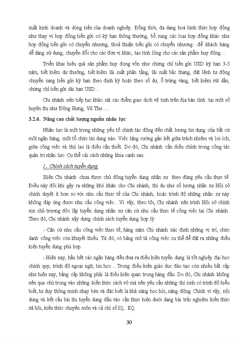 image for page Một số giải pháp nhằm nâng cao chất lượng hoạt động tín dụng tại Ngân hàng thương mại cổ phần Đông Á CN Thái Bình