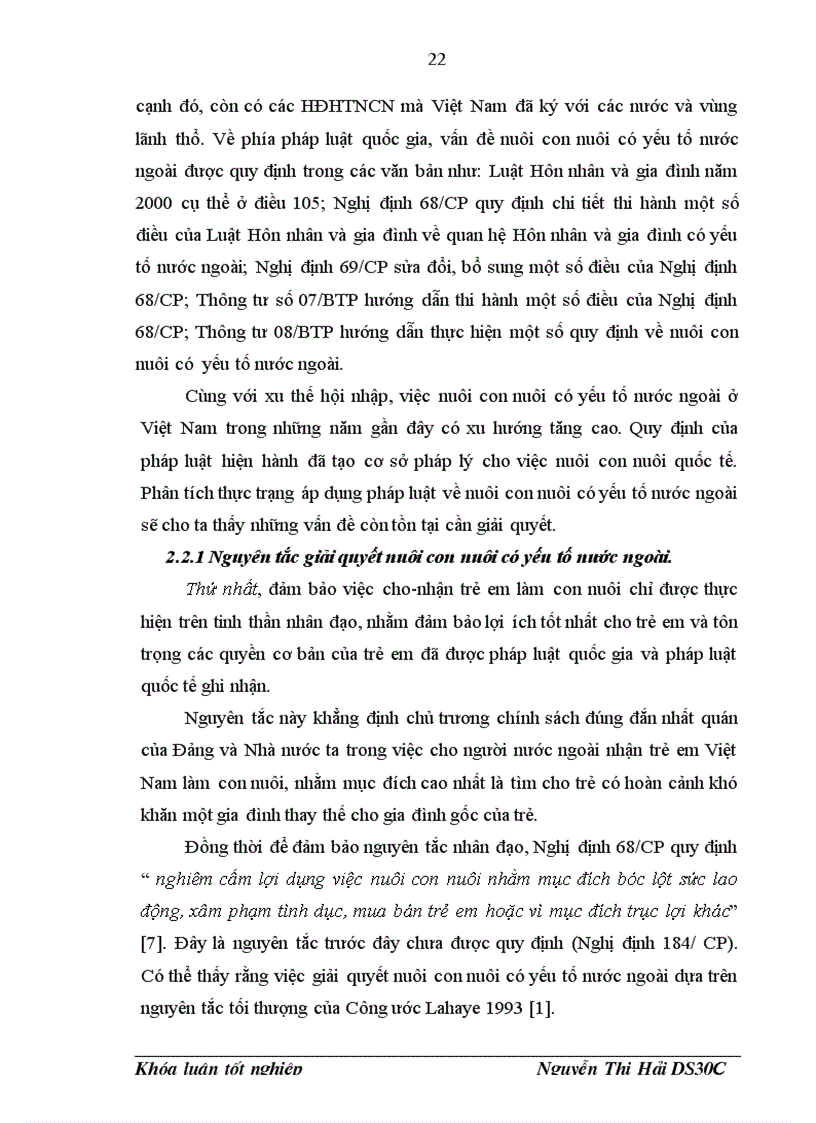 image for page Thực tiễn áp dụng pháp luật về nuôi con nuôi có yếu tố nước ngoài ở Việt Nam hiện nay